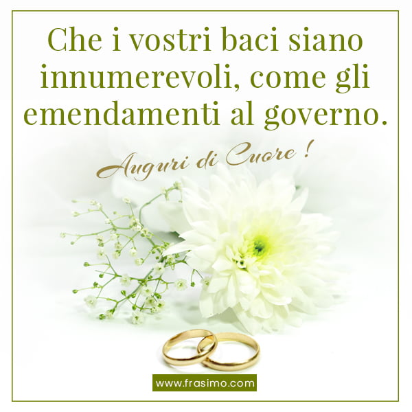 auguri di buon di matrimonio