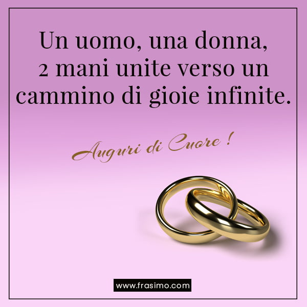 auguri di matrimonio