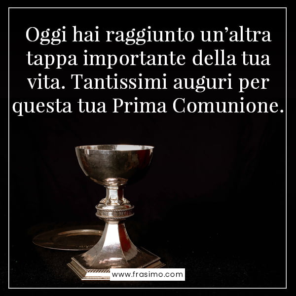 auguri per la prima comunione dai nonni