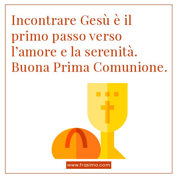 auguri per prima comunione bambina