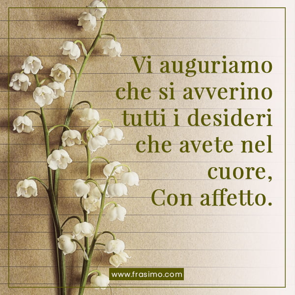 auguri per promessa di matrimonio
