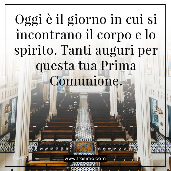 frasi di auguri per la prima comunione da parte dei nonni
