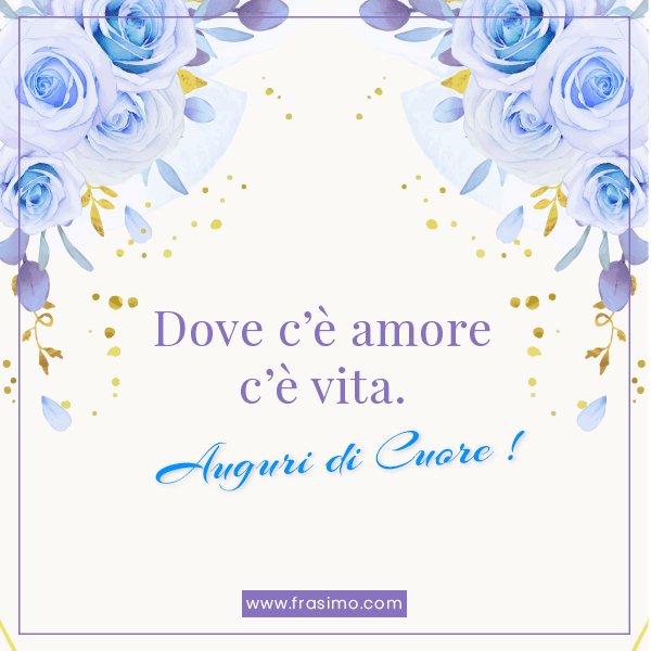 frasi di auguri per matrimonio dopo convivenza