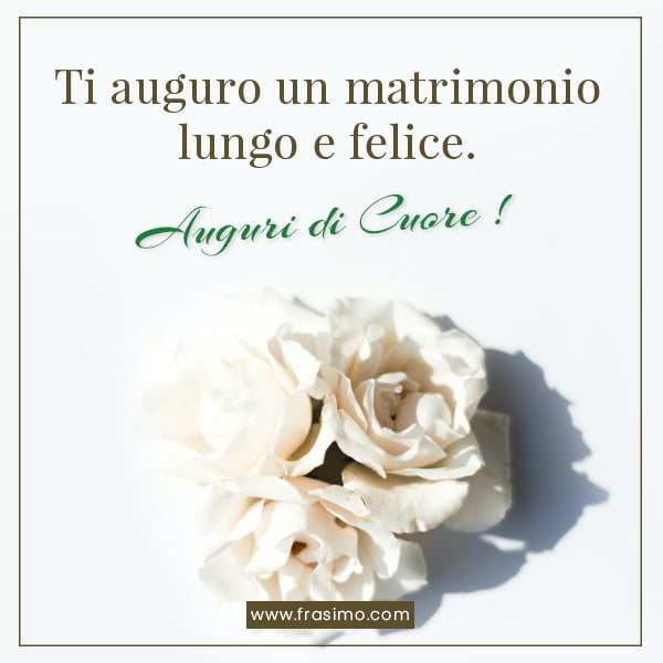 frasi x matrimonio