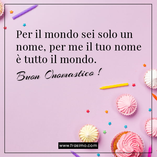 buon onomastico