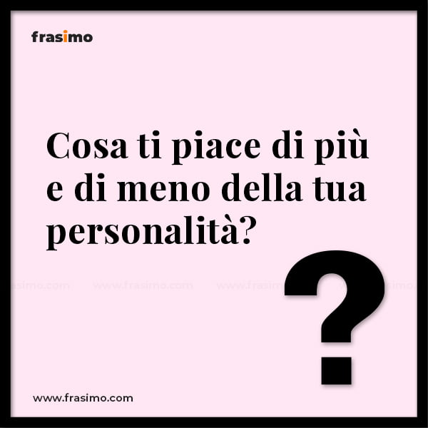 domande hai mai challenge