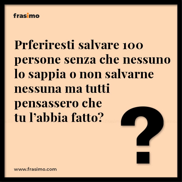 domande per gioco hai mai