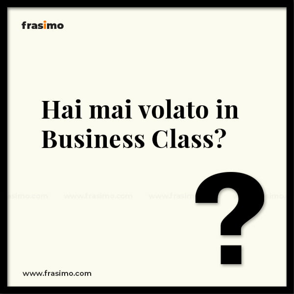 hai mai domande challeng