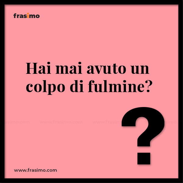 l hai mai detto ti amo