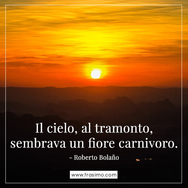 frasi belle sul tramonto sul mare