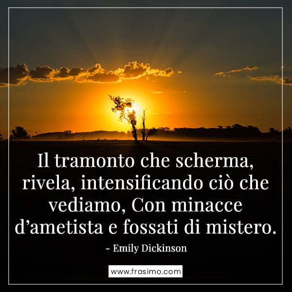 frasi celebri sul tramonto