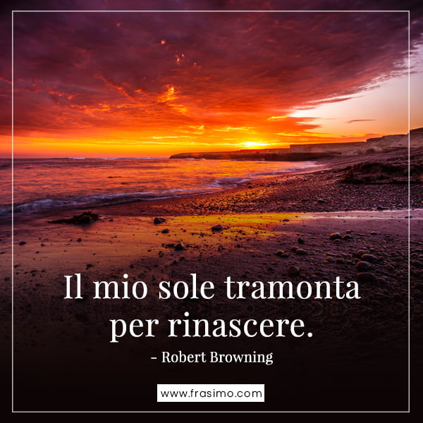 frasi con tramonto sul mare