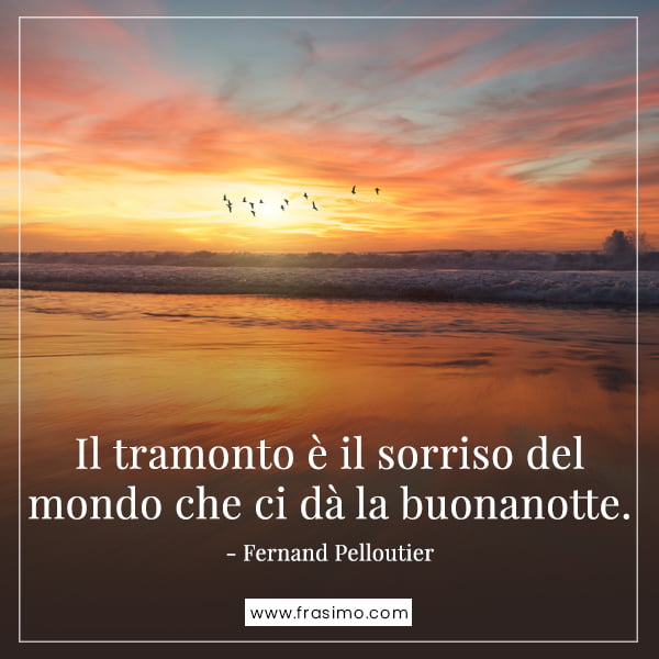 frasi sul mare e tramonto