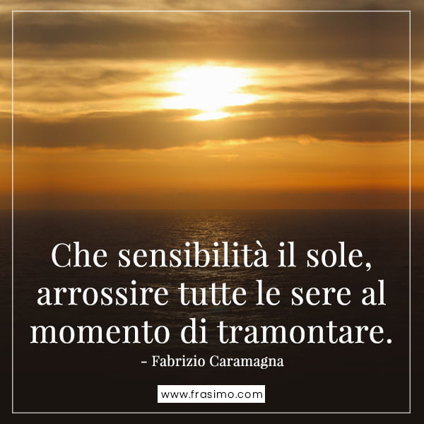 frasi sul mare tramonto
