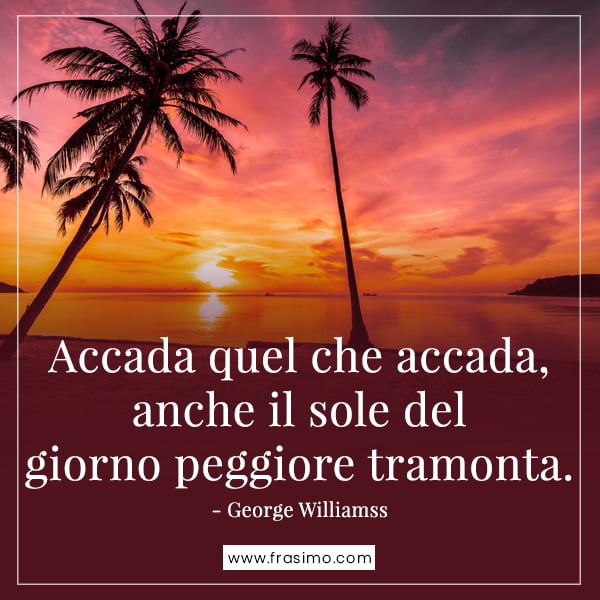 frasi sul tramonto e mare
