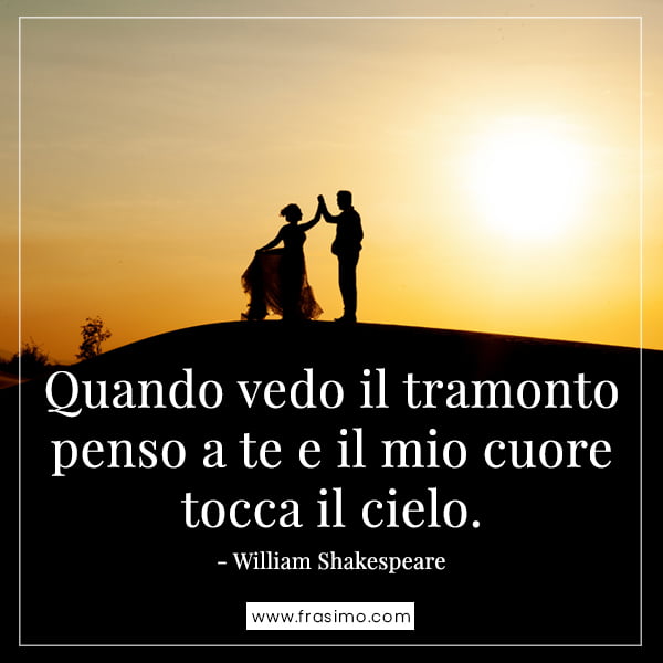 frasi tramonto