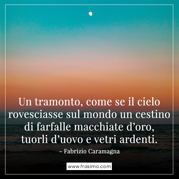 frasi tramonto mare canzoni