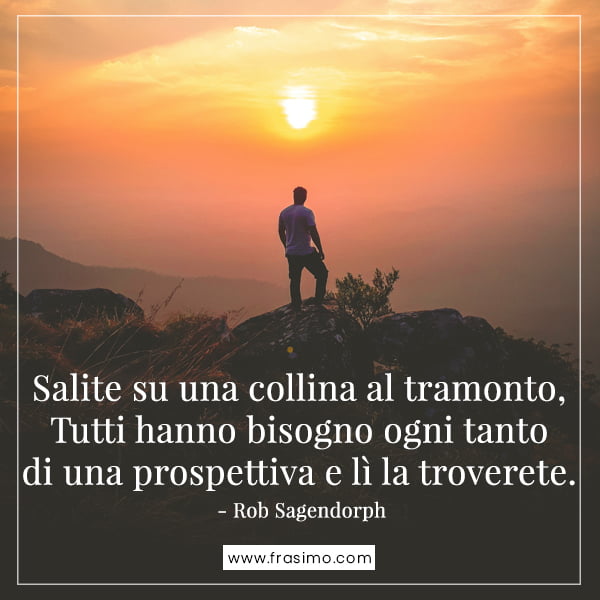 frasi tramonto mare