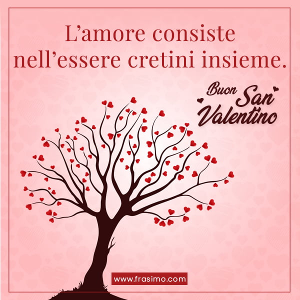 frasi brevi per san valentino