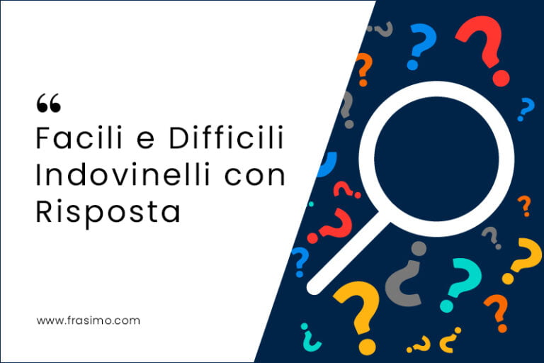 Indovinelli Difficili Con Risposta 250+ Indovinelli Difficili Con Risposta | Divertenti Indovinello